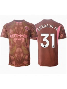 Manchester City Ederson Moraes #31 Målvakt Replika Hemmakläder 2024-25 Kortärmad